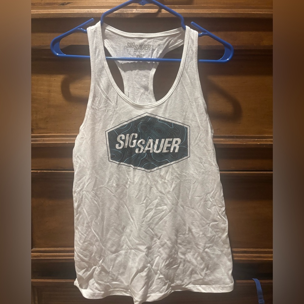 Sig Sauer White Tank Top